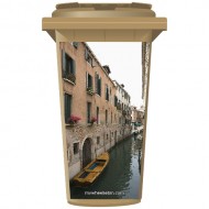 Venice Canal Wheelie Bin Sticker Panel